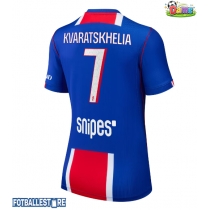 Paris Saint-Germain Khvicha Kvaratskhelia #7 Hjemmedrakt Dame 2026-27 Kortermet